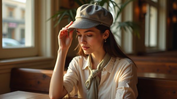 Comment porter la casquette gavroche au féminin