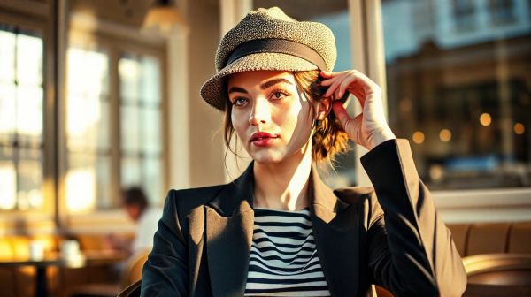 Les tendances féminines : styliser la casquette gavroche
